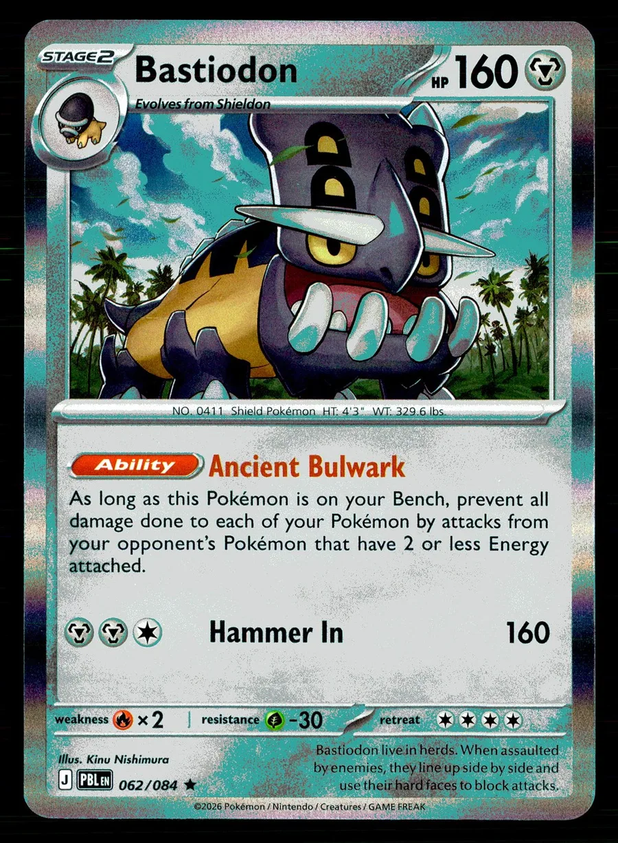 Bastiodon Pitch Black #62