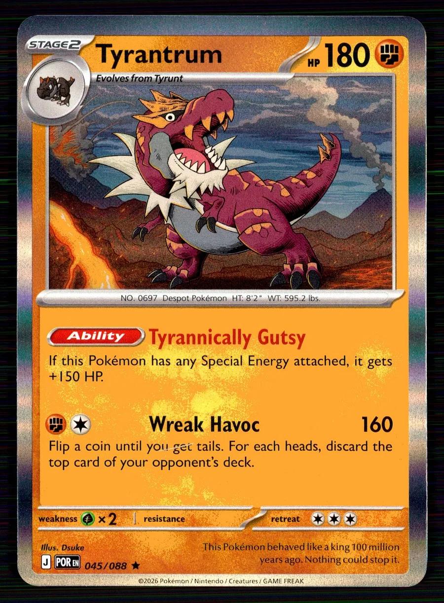 Tyrantrum Perfect Order #45