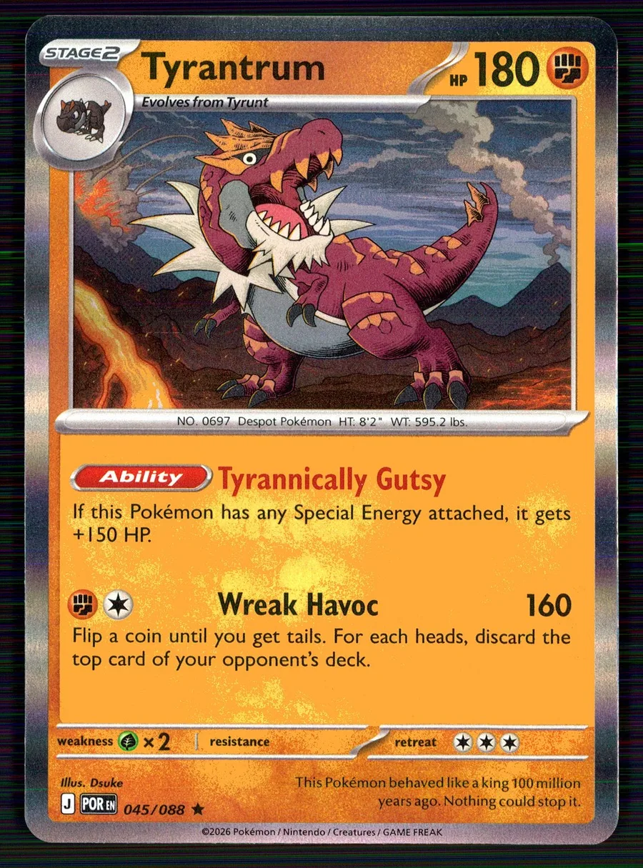 Tyrantrum Perfect Order #45