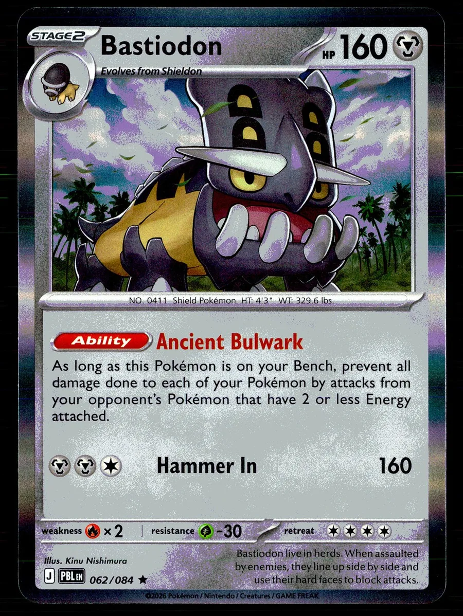 Bastiodon Pitch Black #62