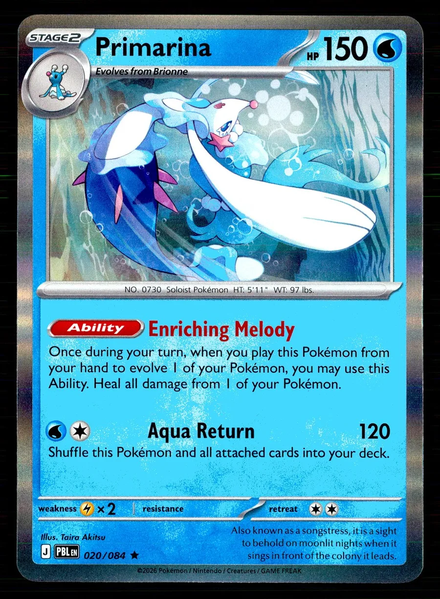 Primarina Pitch Black #20