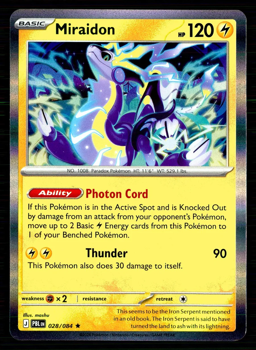 Miraidon Pitch Black #28