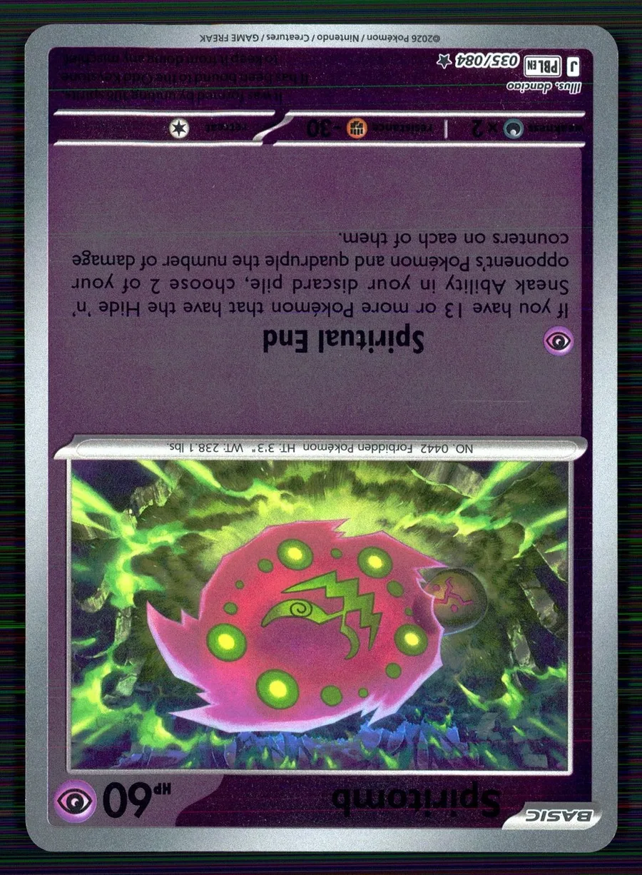 Spiritomb Pitch Black #35
