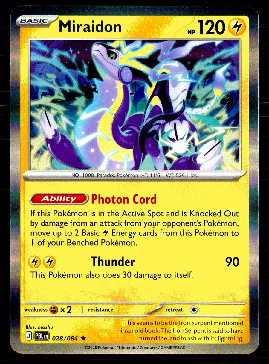 Miraidon Pitch Black #28