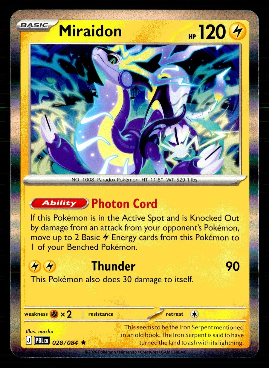 Miraidon Pitch Black #28