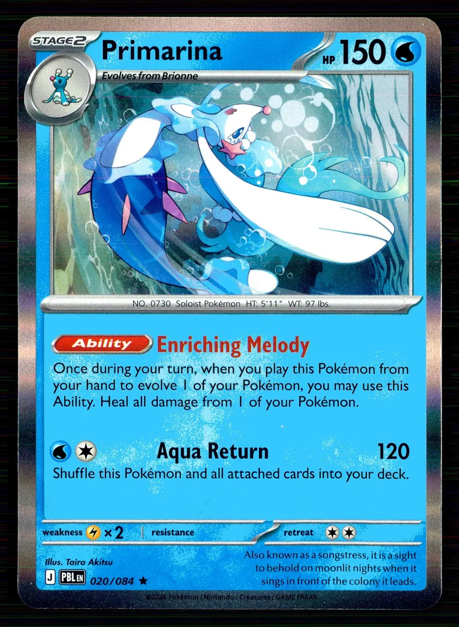 Primarina Pitch Black #20