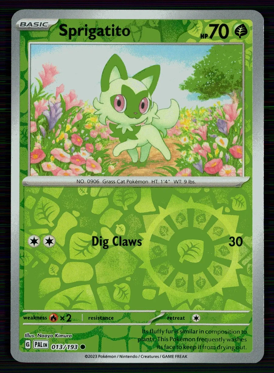 Sprigatito Paldea Evolved #13