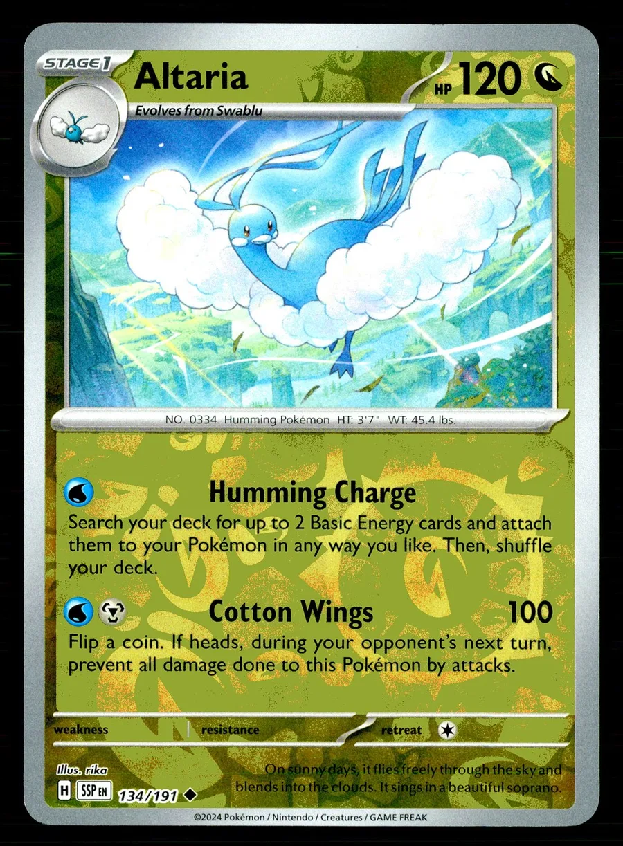 Altaria Surging Sparks #134