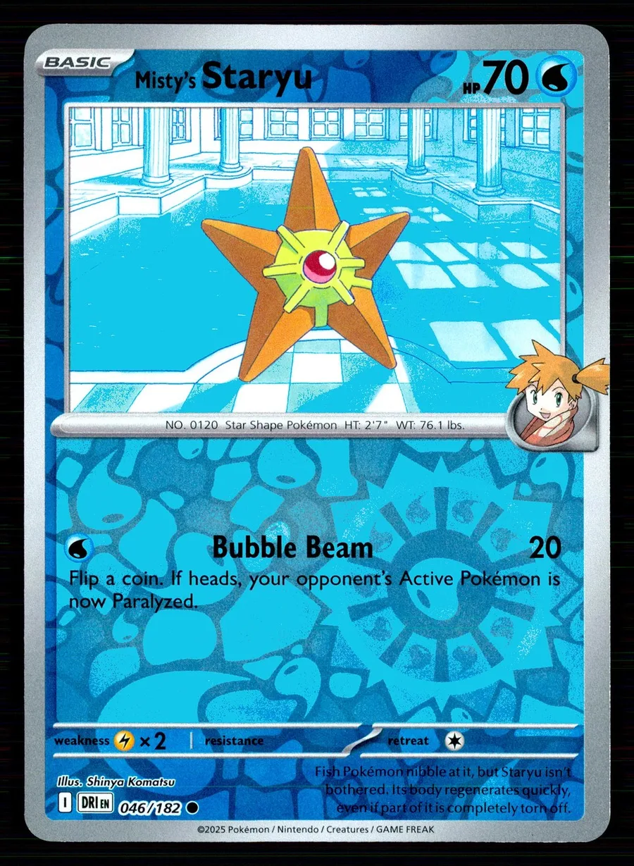 Misty's Staryu Destined Rivals #46