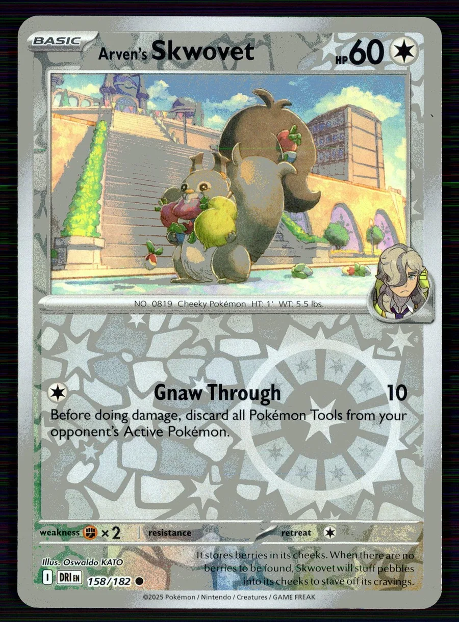 Arven's Skwovet Destined Rivals #158