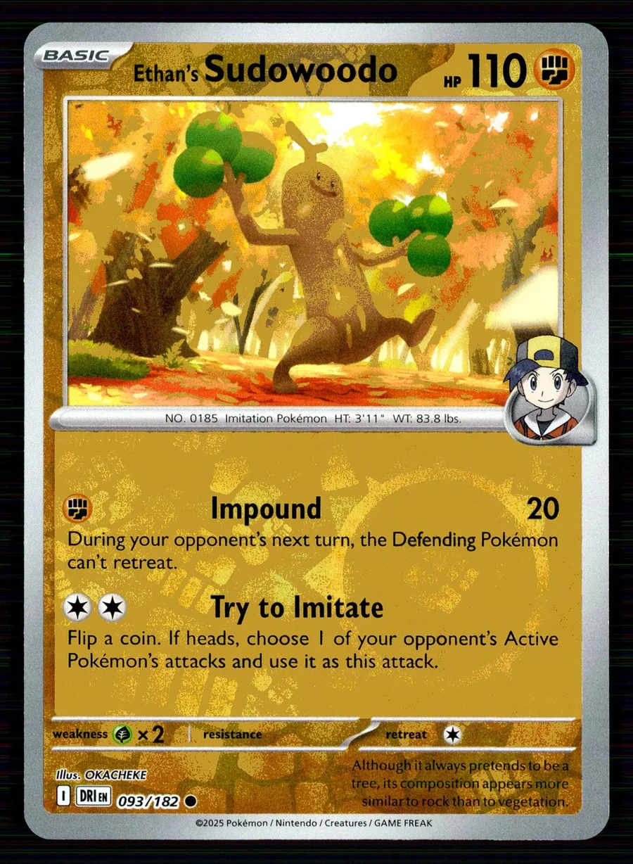 Ethan's Sudowoodo Destined Rivals #93