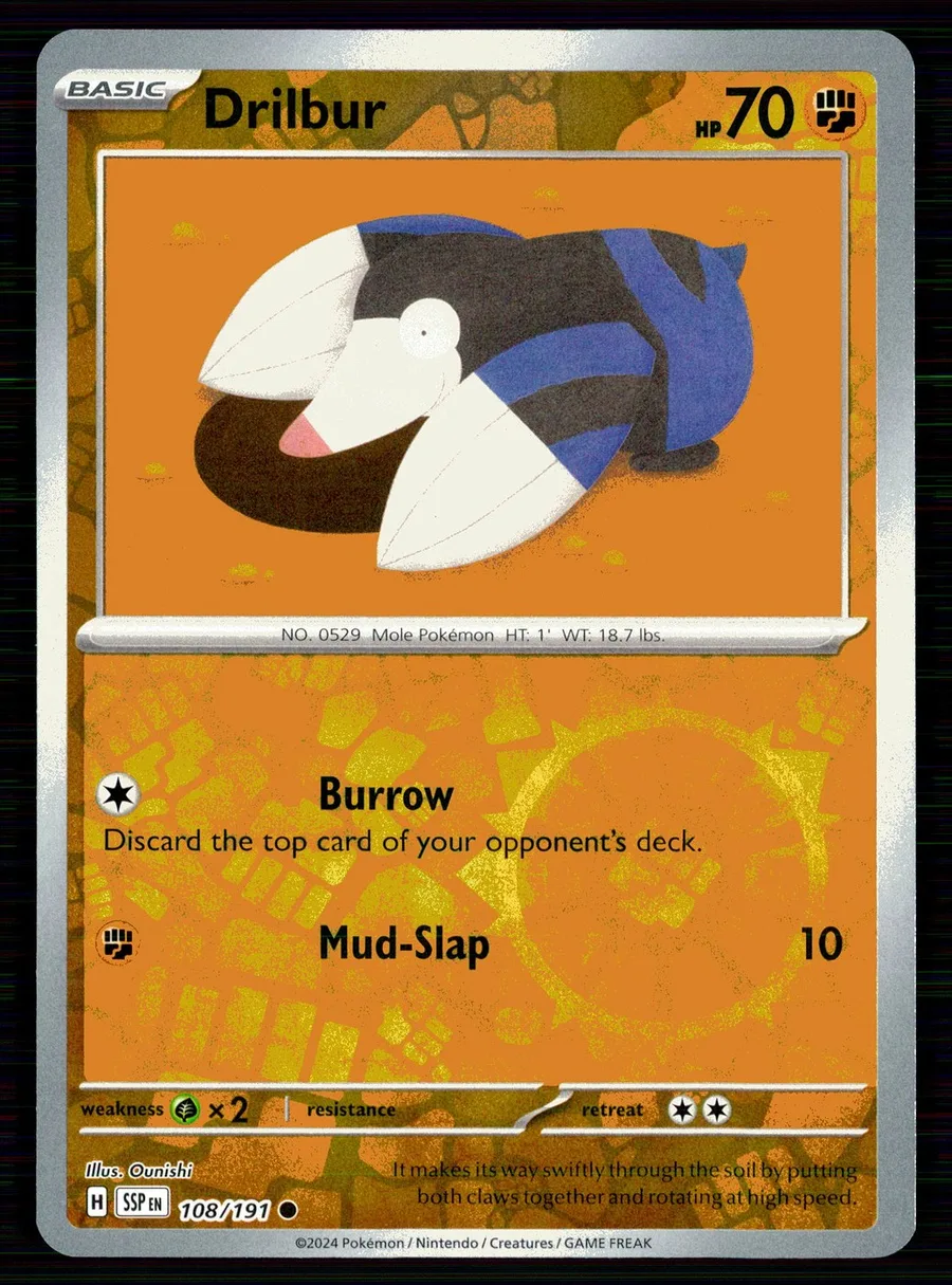 Drilbur Surging Sparks #108