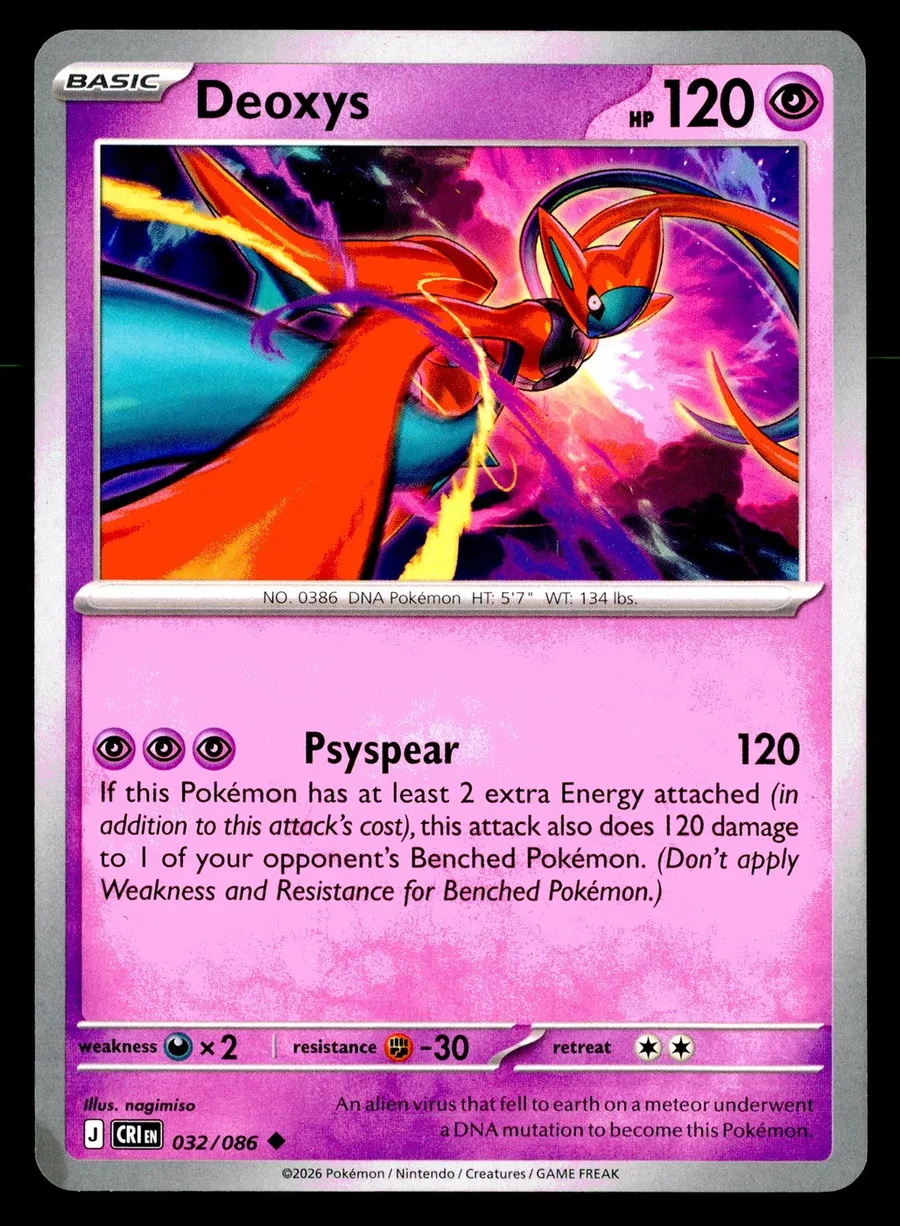 Deoxys Chaos Rising #32