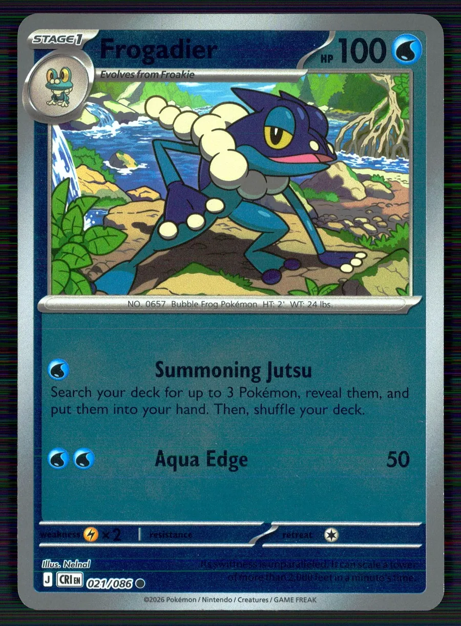 Frogadier Chaos Rising #21