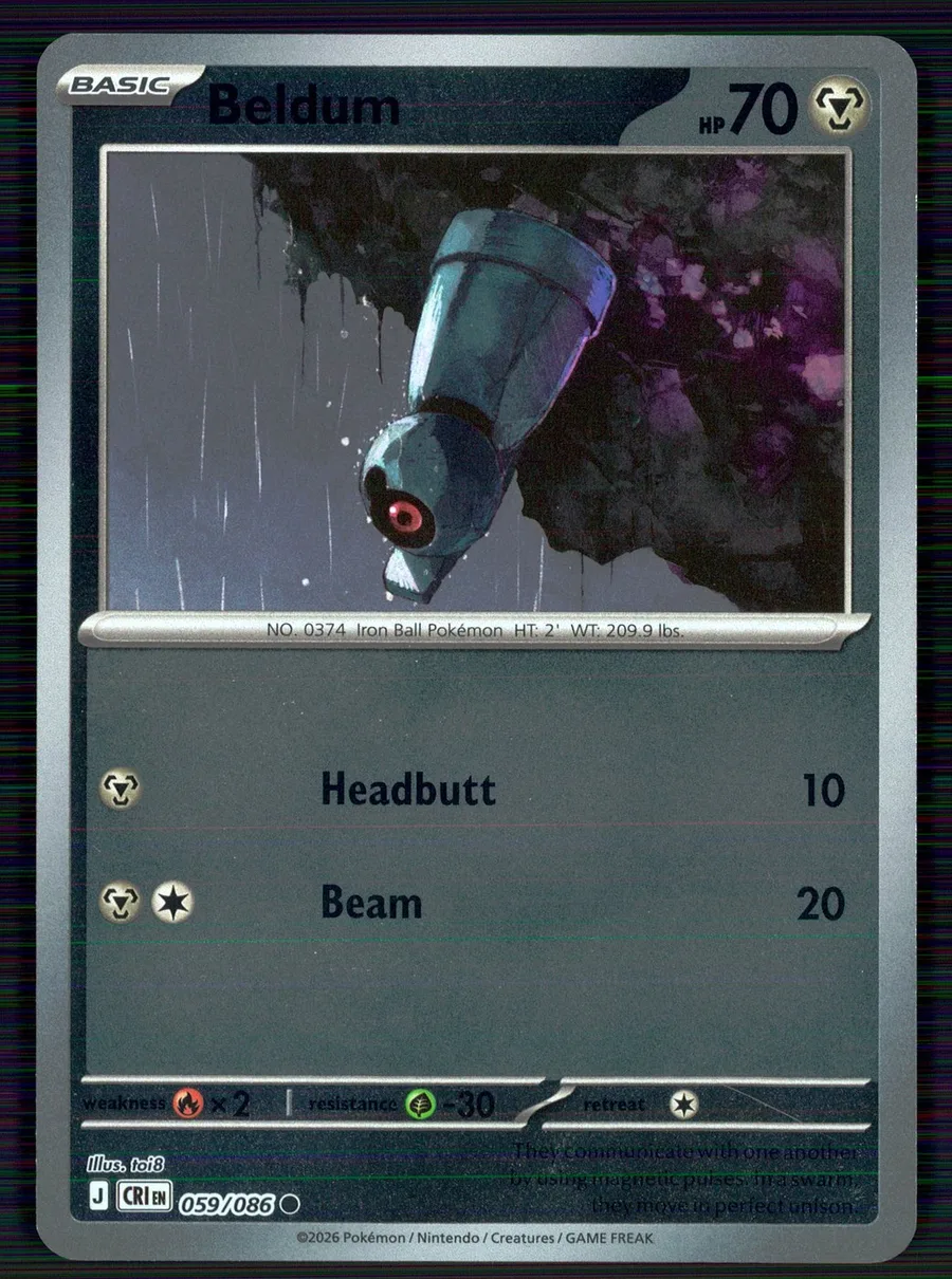 Beldum Chaos Rising #59