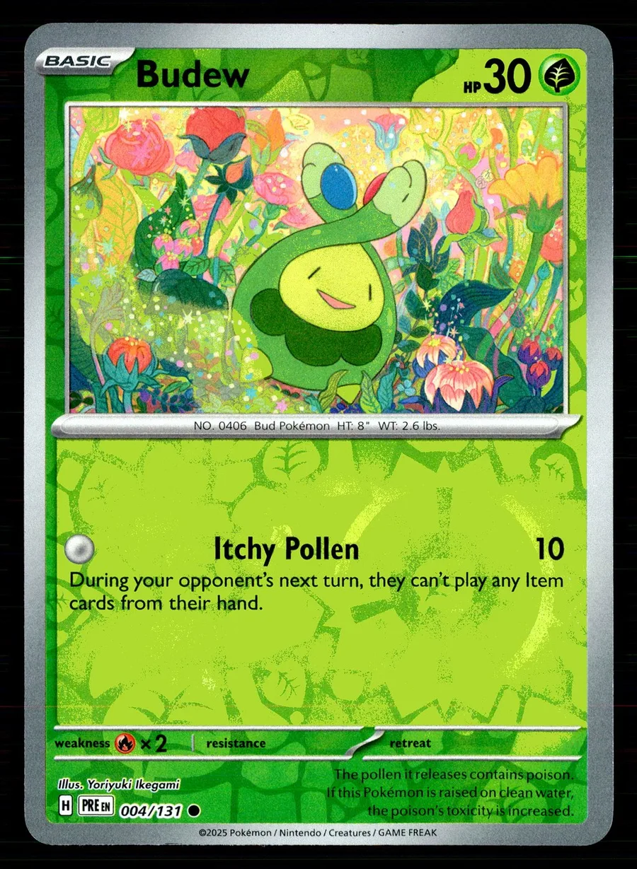 Budew Prismatic Evolutions #4
