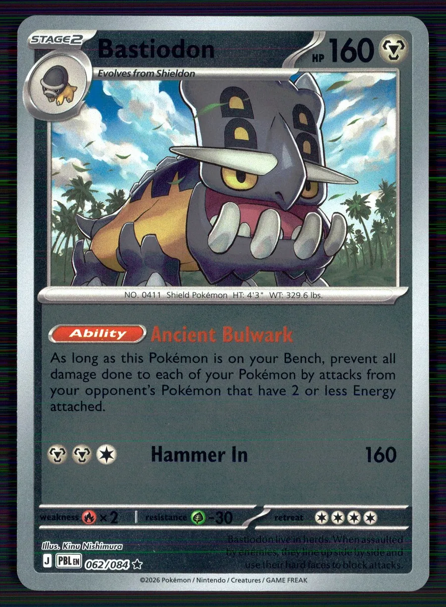 Bastiodon Pitch Black #62