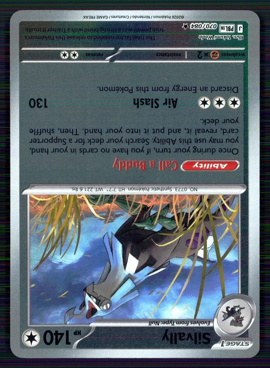 Silvally Pitch Black #70