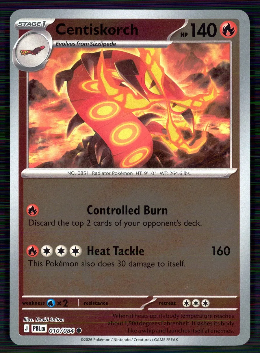 Centiskorch Pitch Black #10