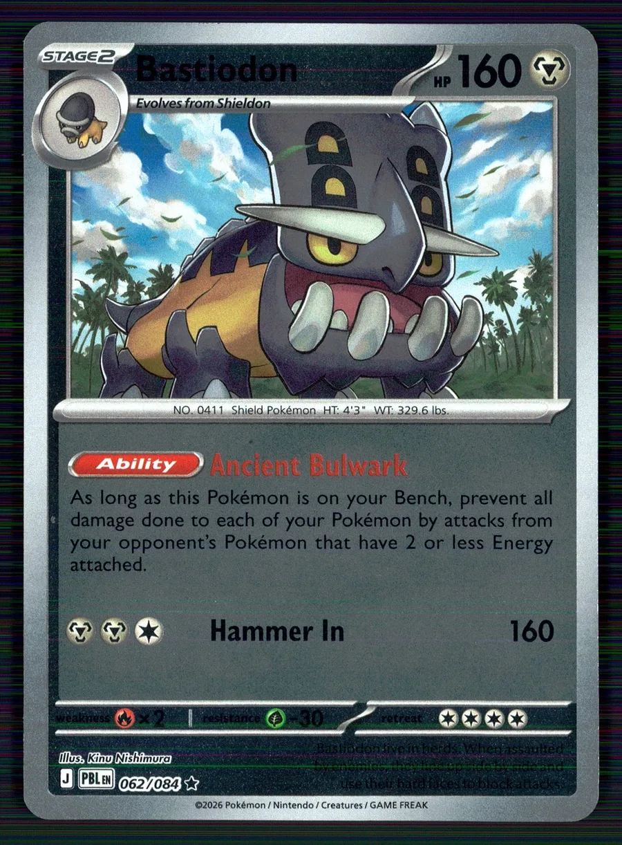 Bastiodon Pitch Black #62