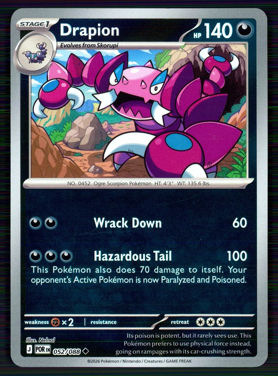 Drapion Perfect Order #52