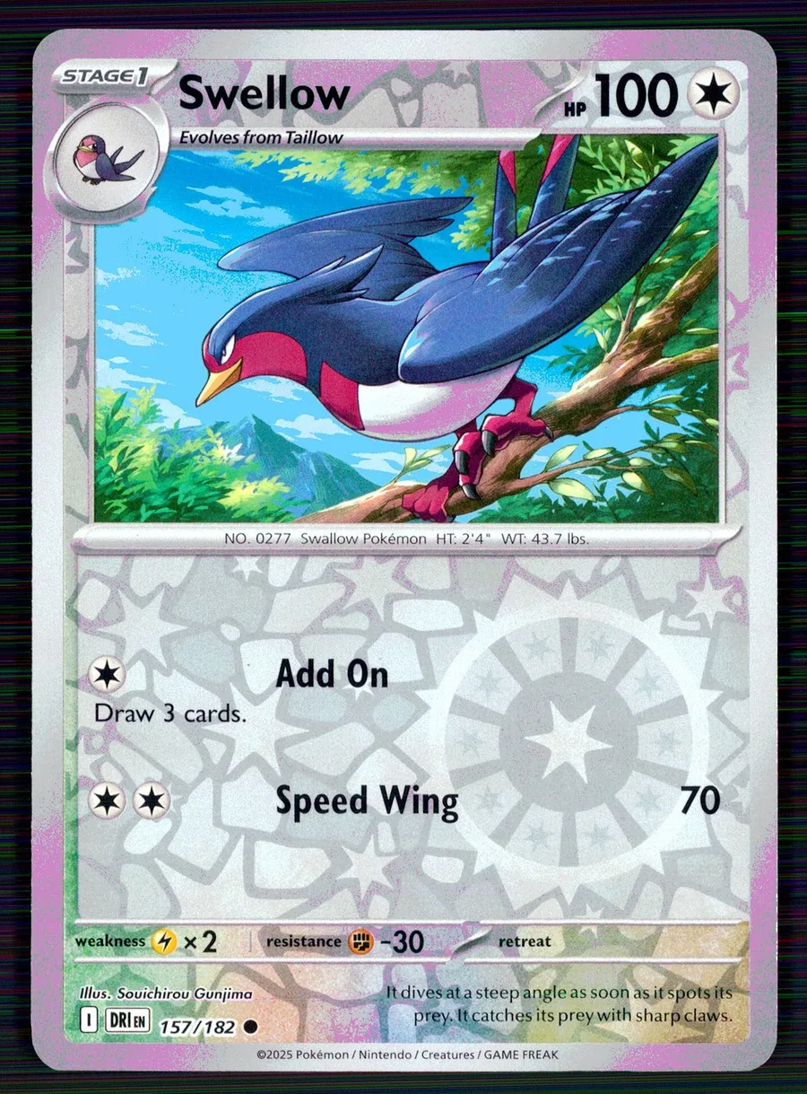 Swellow Destined Rivals #157