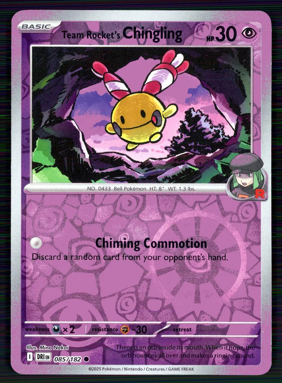 Team Rocket's Chingling Destined Rivals #85