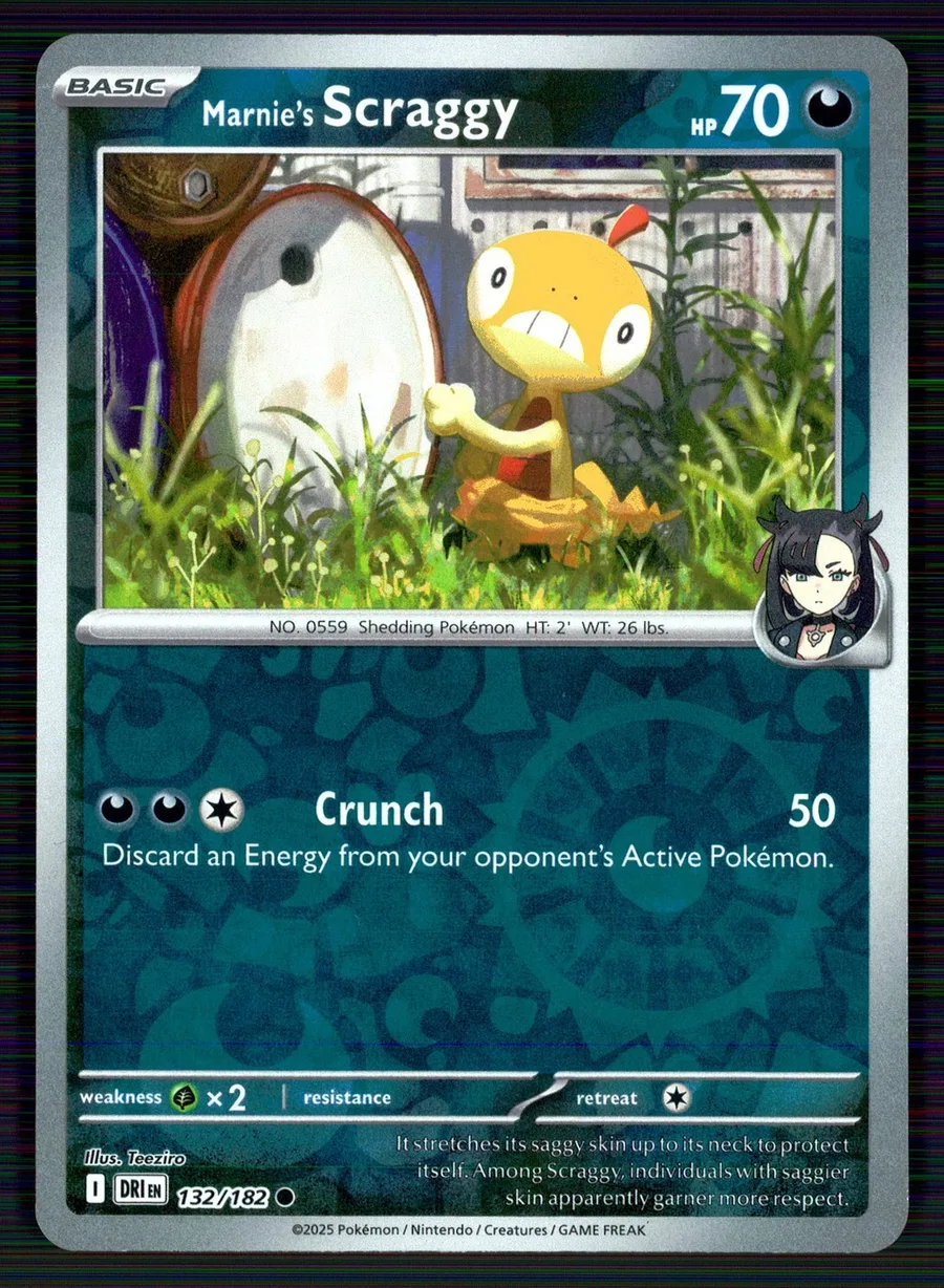 Marnie's Scraggy Destined Rivals #132