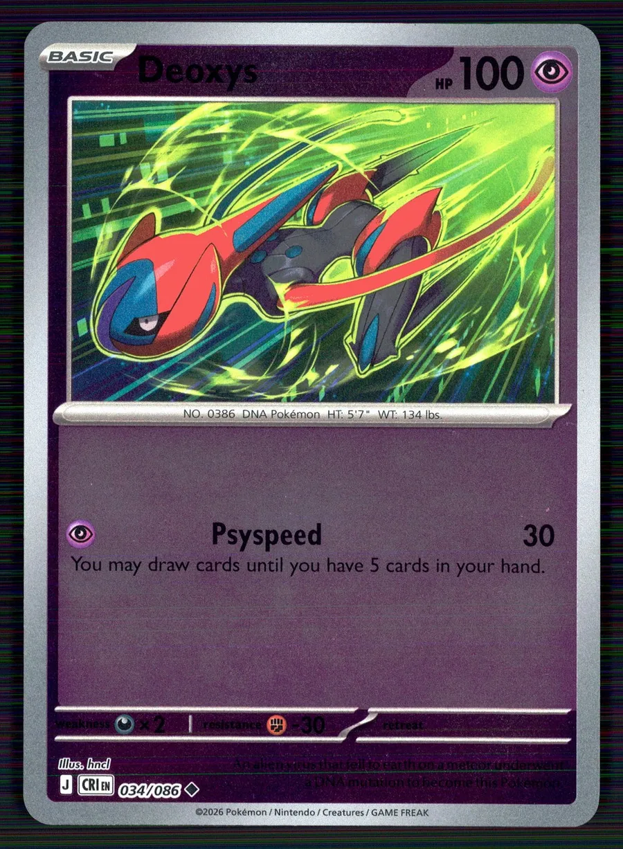 Deoxys Chaos Rising #34