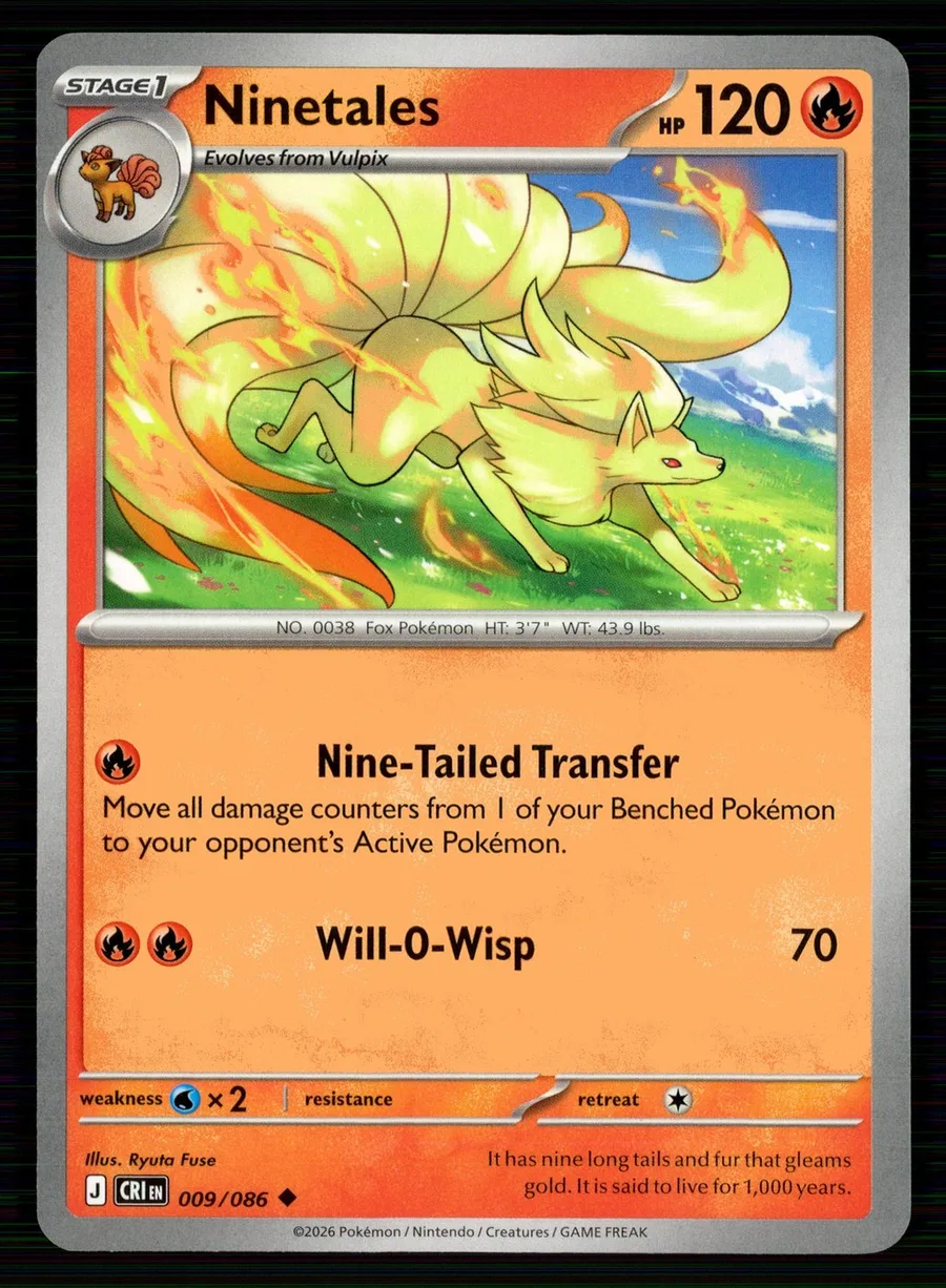 Ninetales Chaos Rising #9