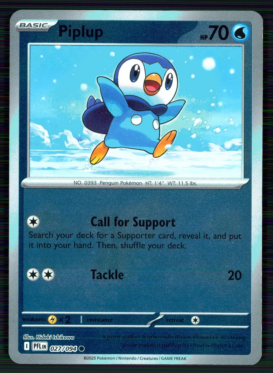 Piplup Phantasmal Flames #27