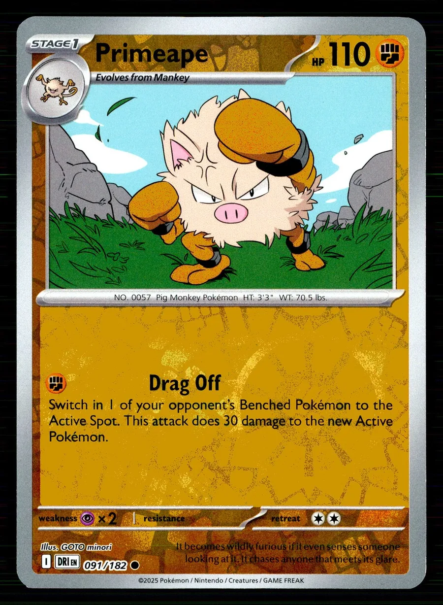 Primeape Destined Rivals #91