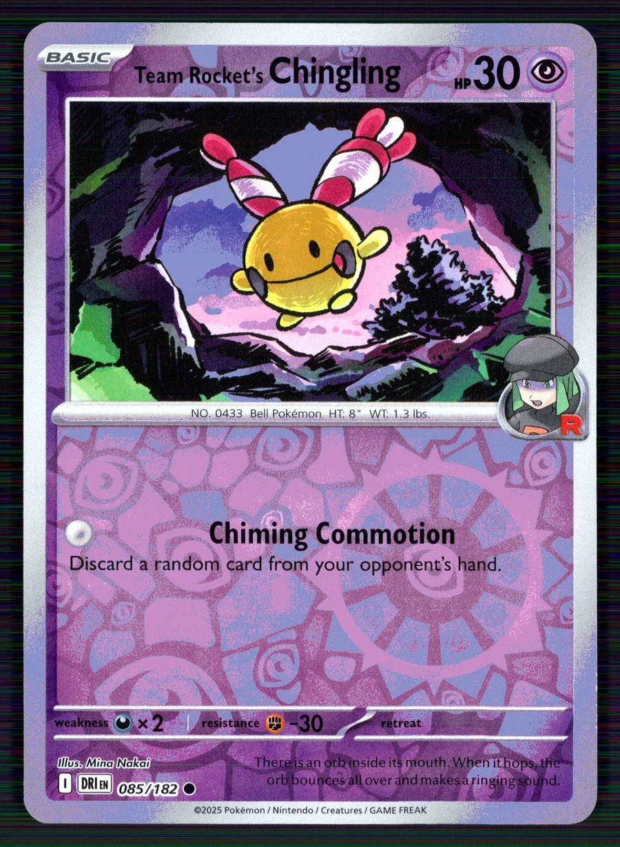 Team Rocket's Chingling Destined Rivals #85