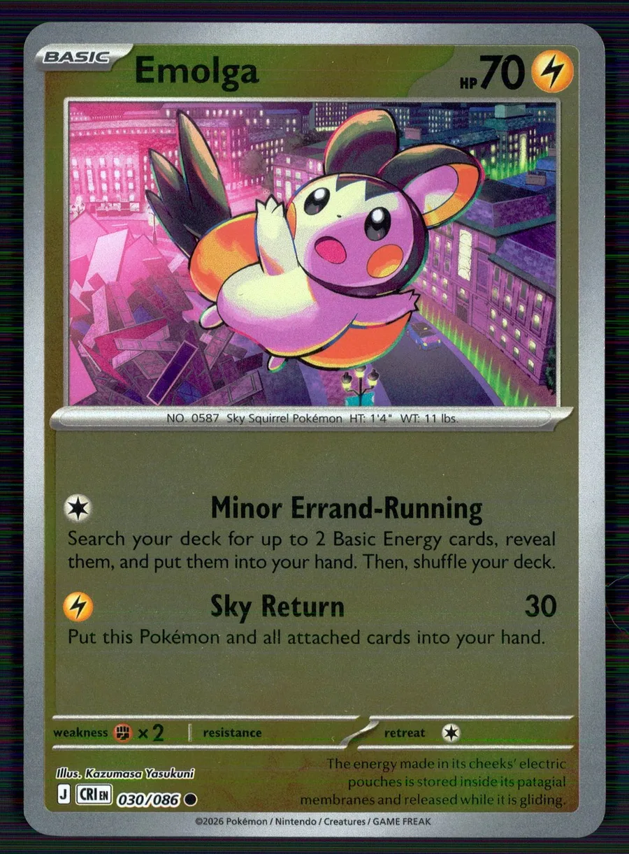 Emolga Chaos Rising #30