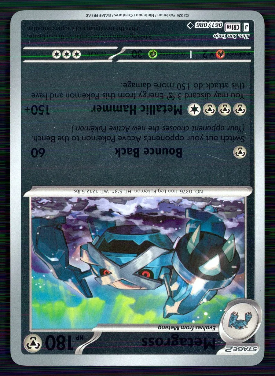 Metagross Chaos Rising #61