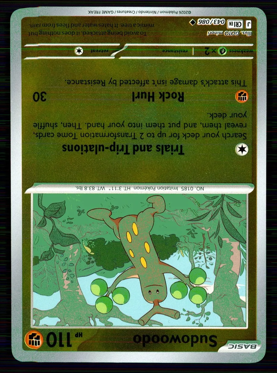 Sudowoodo Chaos Rising #43