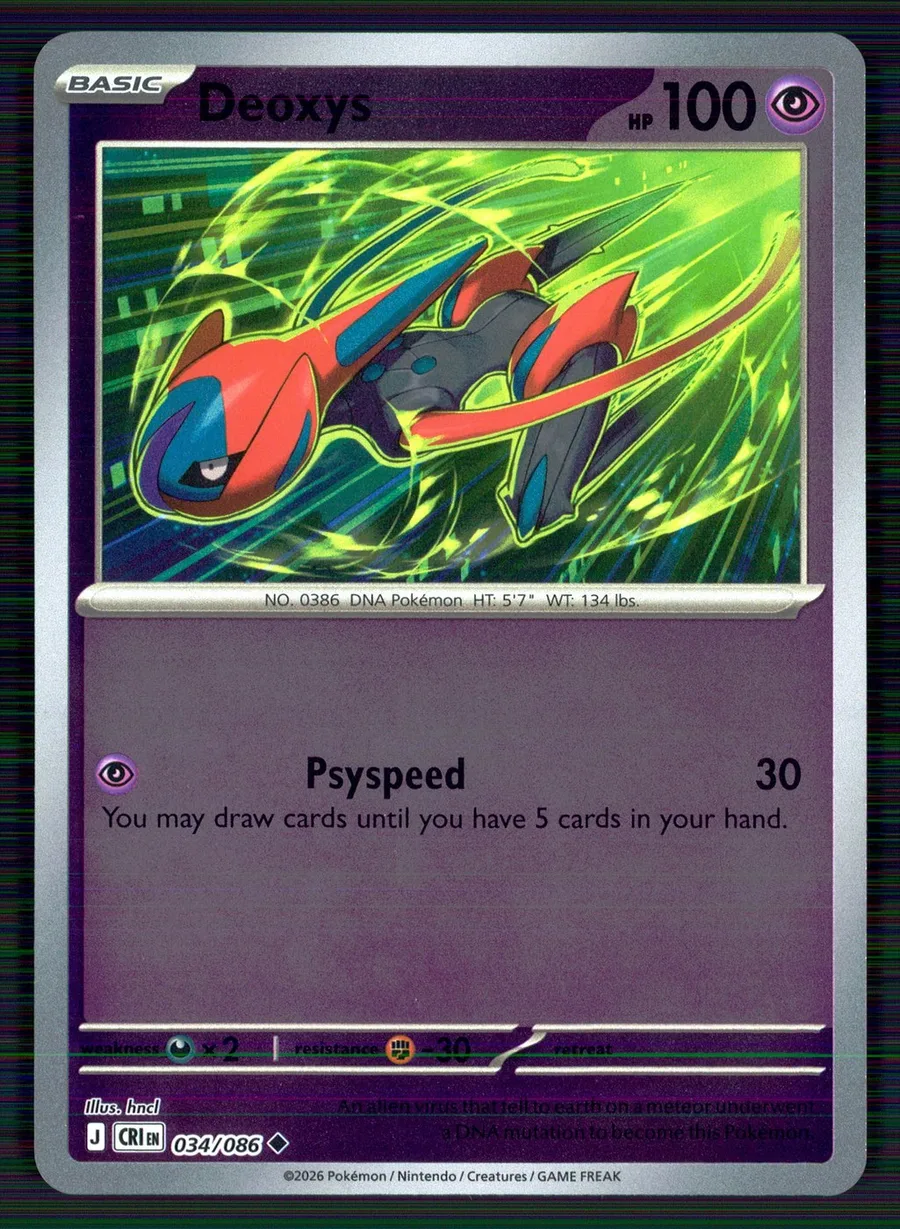 Deoxys Chaos Rising #34