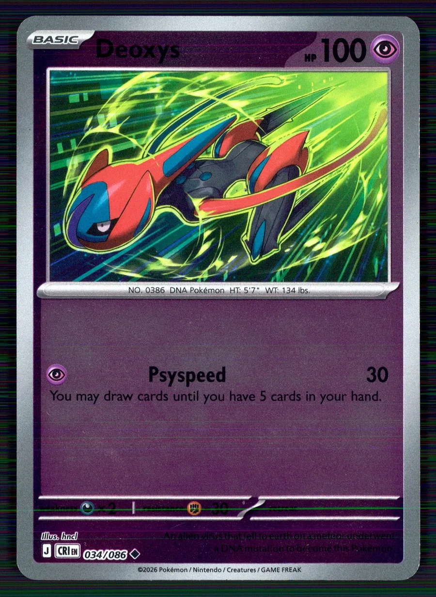 Deoxys Chaos Rising #34