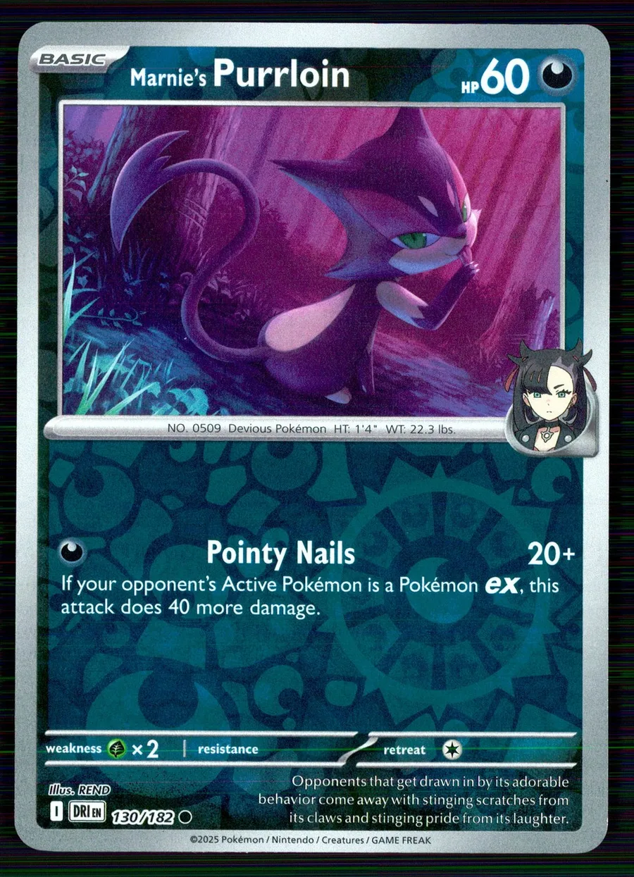 Marnie's Purrloin Destined Rivals #130