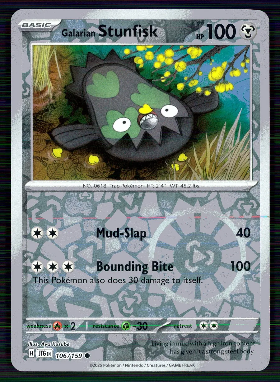 Galarian Stunfisk Journey Together #106