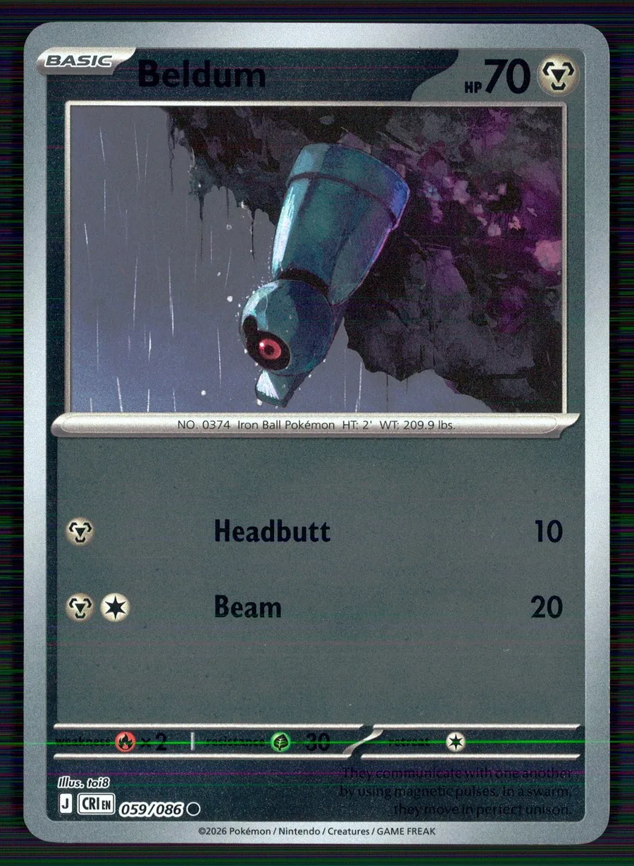 Beldum Chaos Rising #59