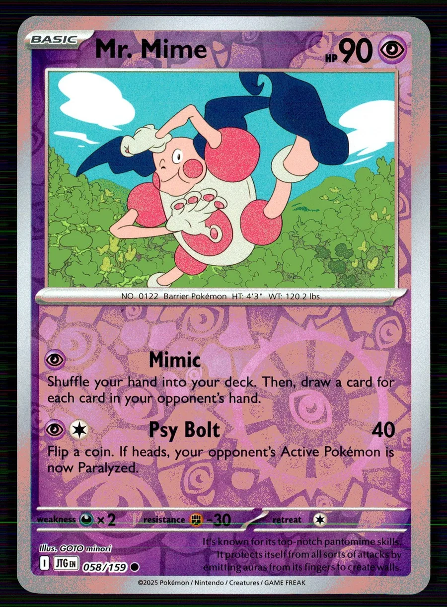 Mr. Mime Journey Together #58
