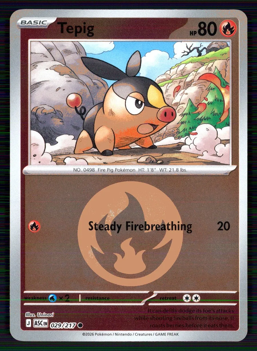 Tepig Ascended Heroes #29