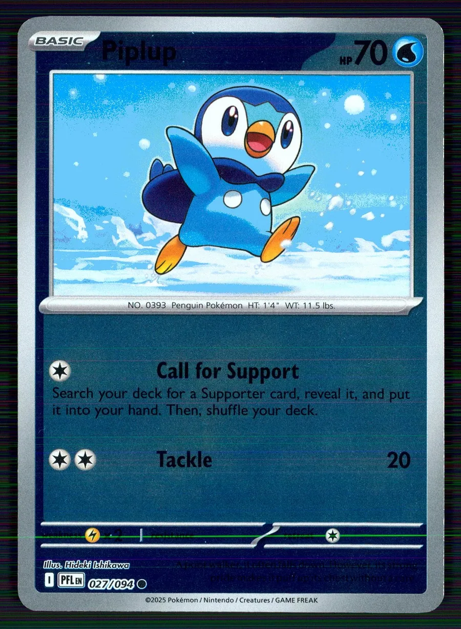 Piplup Phantasmal Flames #27