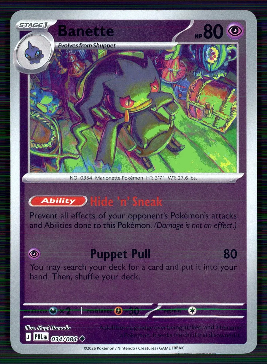 Banette Pitch Black #34