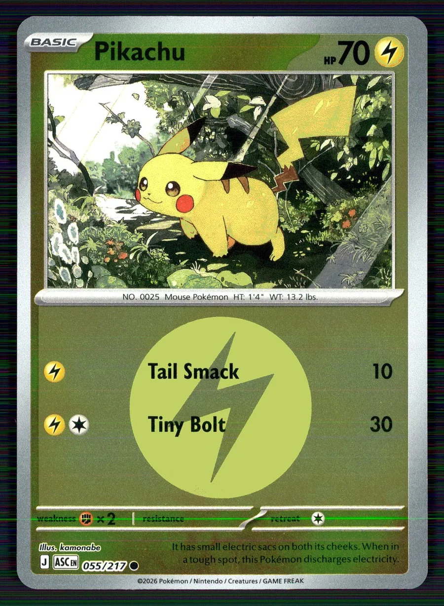 Pikachu Ascended Heroes #55