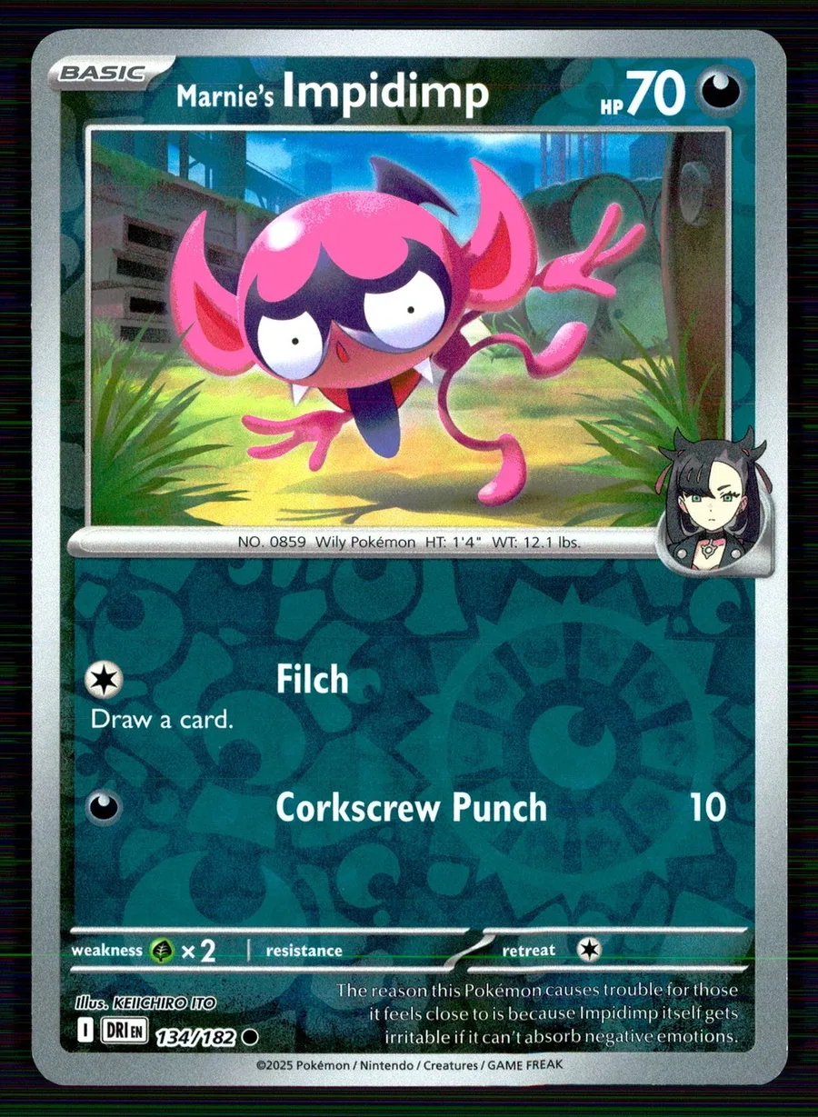 Marnie's Impidimp Destined Rivals #134