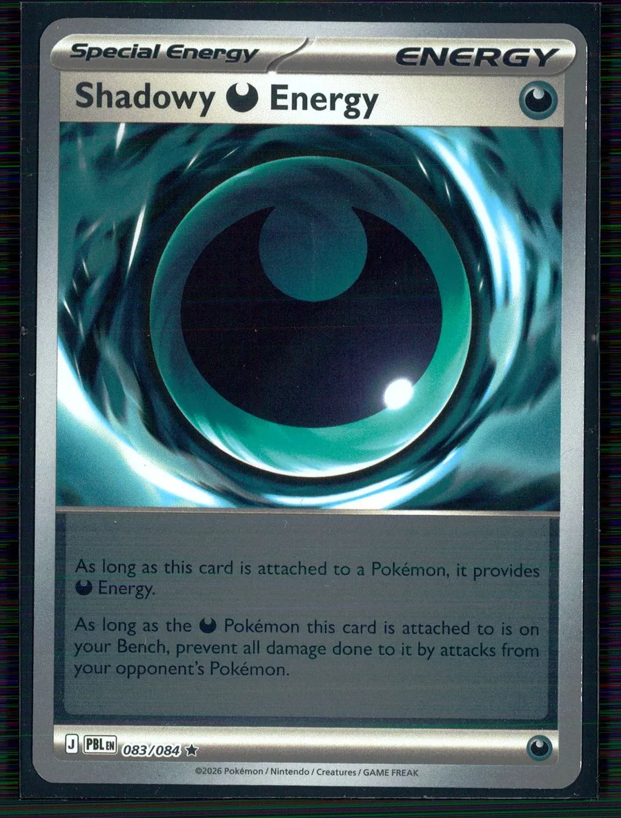 Shadowy Darkness Energy Pitch Black #83