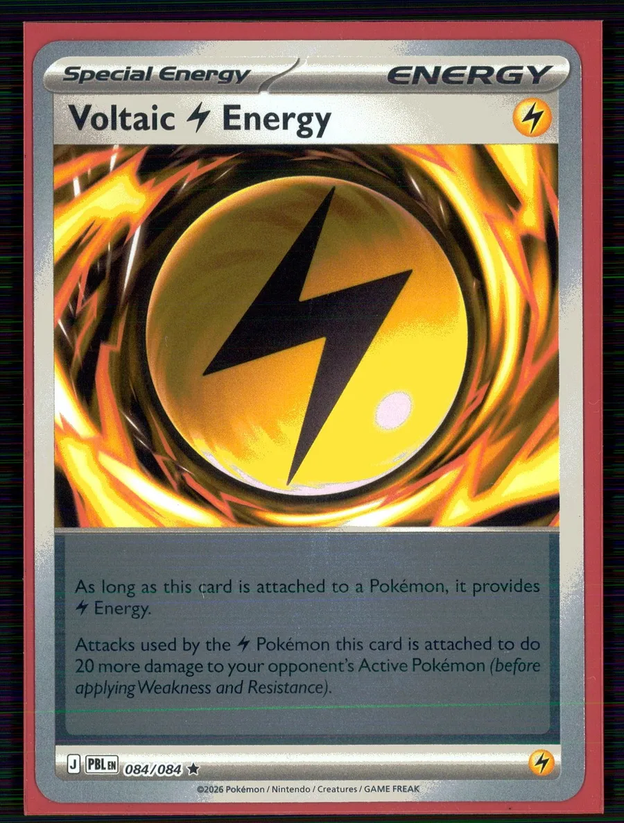 Voltaic Lightning Energy Pitch Black #84