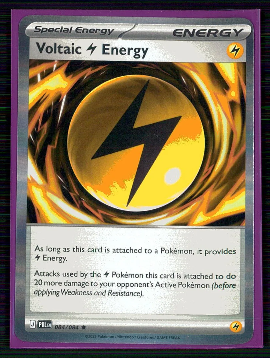 Voltaic Lightning Energy Pitch Black #84